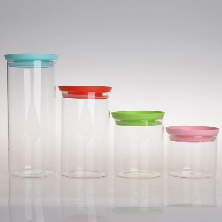 Food Grade Round Glass Jar With Lid
