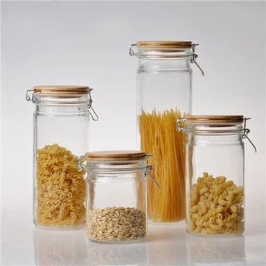 Large Round Glass Jar Sets
