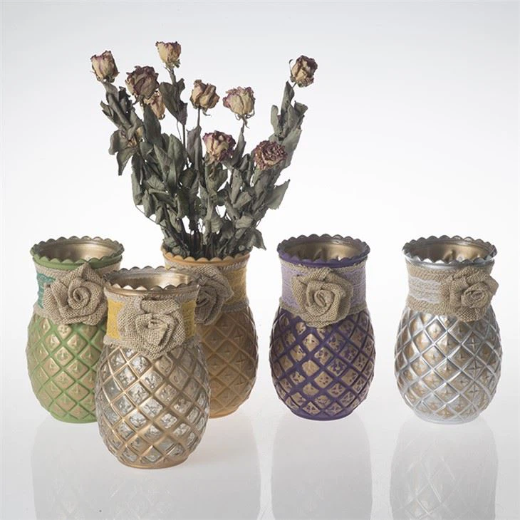 Vintage glass vase