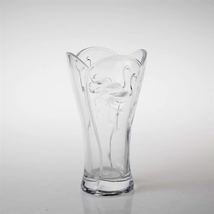 Clear Glass Vase For Flower