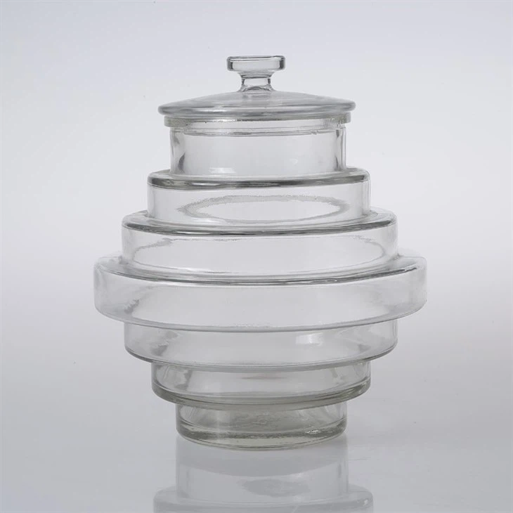 Glass Beverage Dispenser With Lid