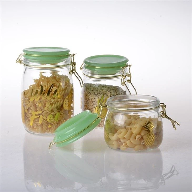 Glass Food Jars With Airtight Lid