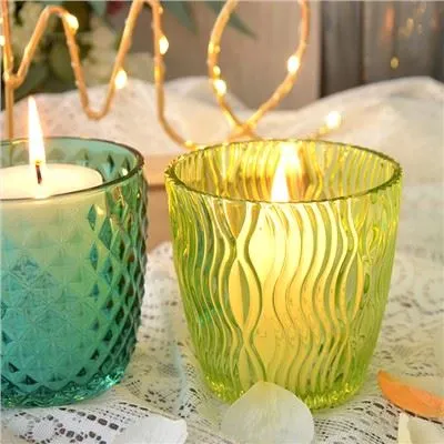 glass candle holder