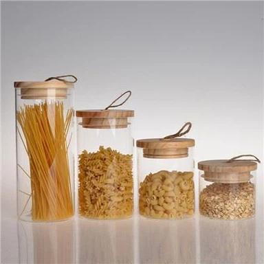 Glass Storage Container Jars