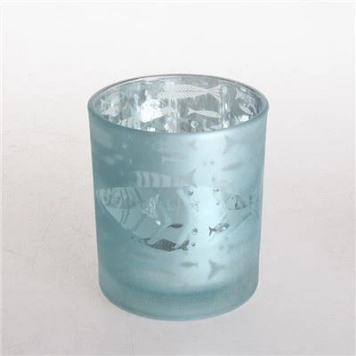 Glass Votive Candle Holder Jar