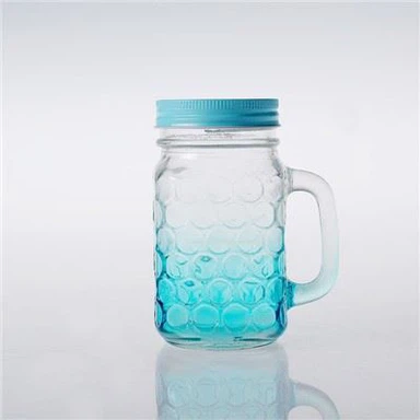 Gradient Color Mason Jar