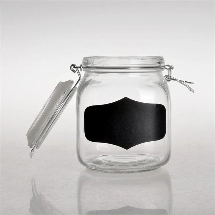Square Glass Jars Canisters With Lids