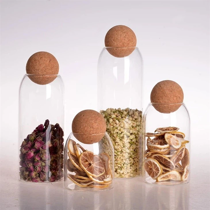 Vintage Ball Glass Bottles