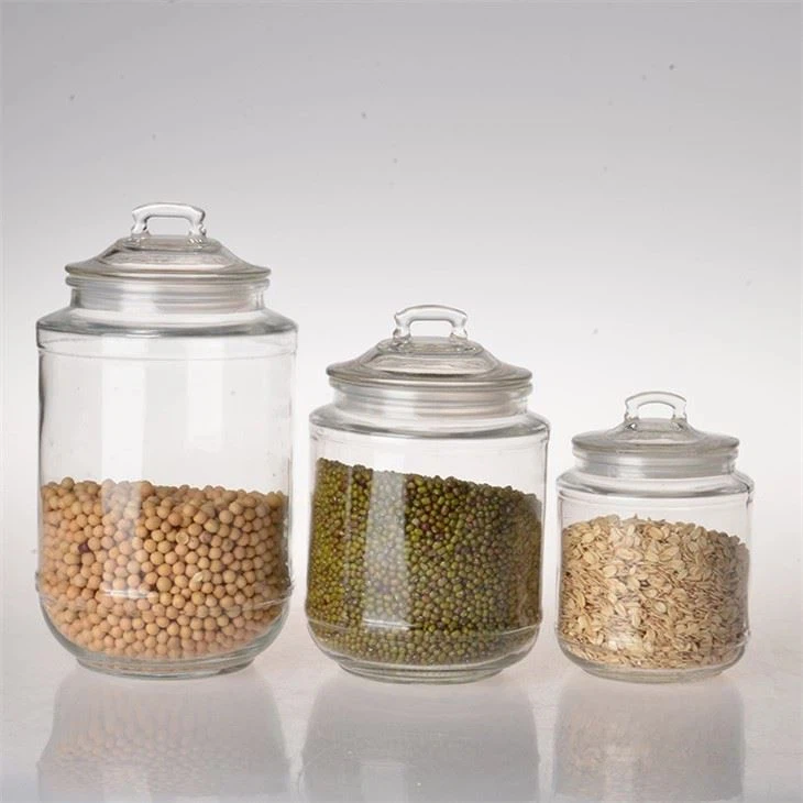 Large Mouth Glass Jars