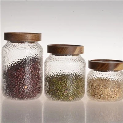 Glass Jar Cereal Storage