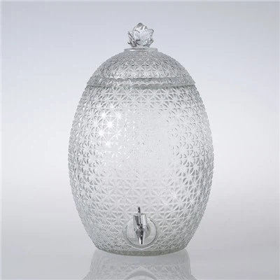 4L Beverage Glass Dispenser