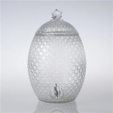 4L Beverage Glass Drink Dispenser