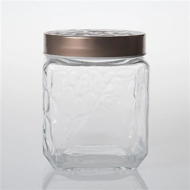 Airtight Glass Storage Jar With Lid