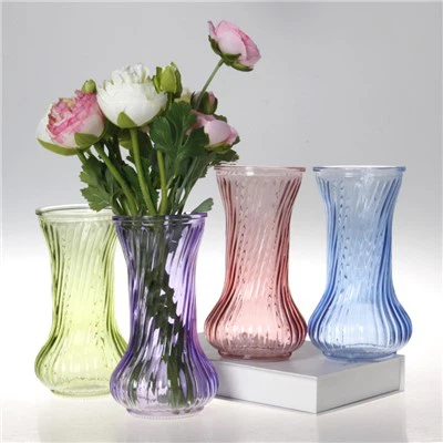 Wedding Decorative Flower Clear Glass Vase