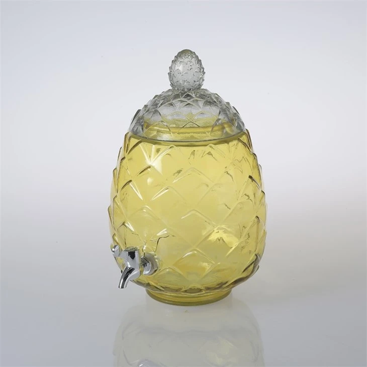 Spigot Glass Jar