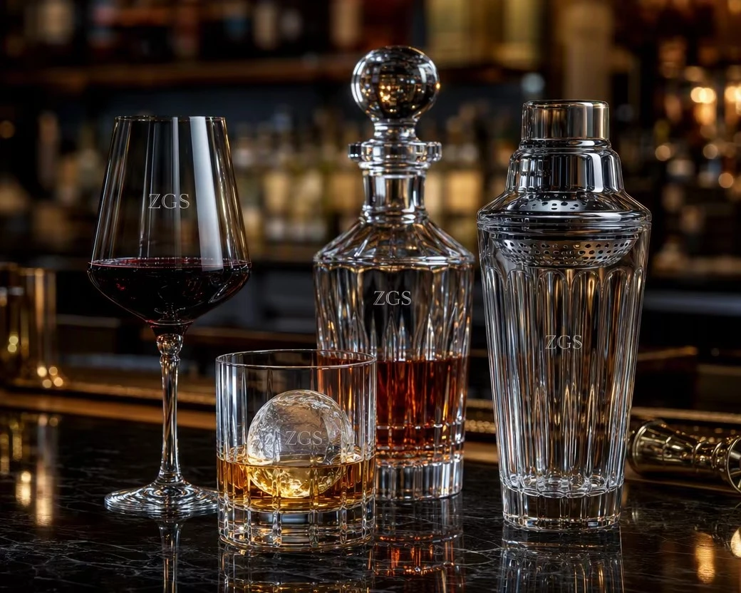 Glass barware for bars and restaurant service Glass barware for bars and restaurant service