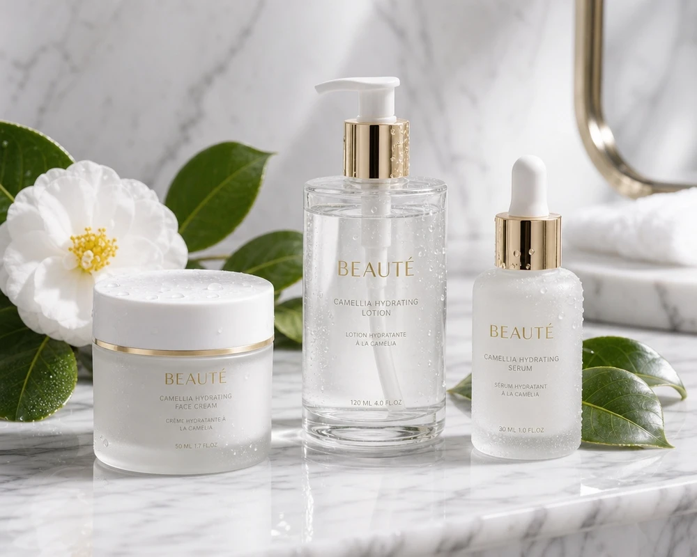 Glass cosmetic jars for skincare brands and beauty products Glass cosmetic jars for skincare brands and beauty products