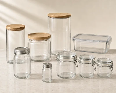 Glass Jars & Storage