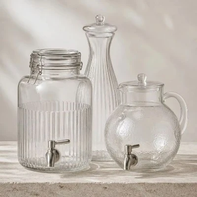 Glass Beverage Dispenser