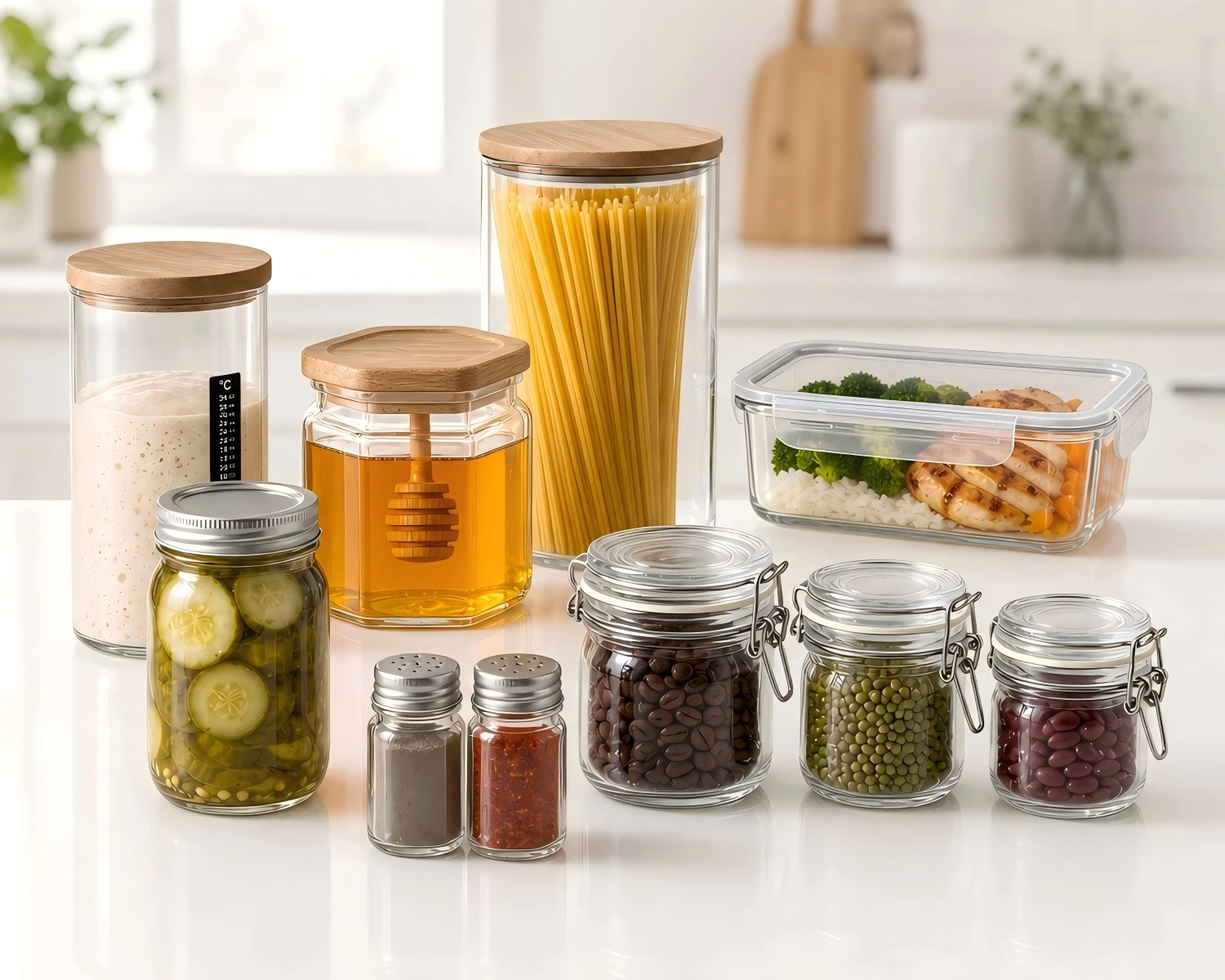 Glass Jars & Storage
