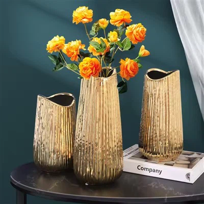 Crystal Flower Glass Vase