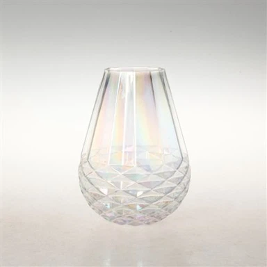 Hyindoor Bulb Glass Vase