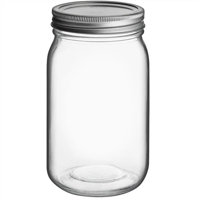 Small Glass Canning mason Jars with Lids