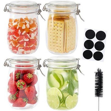 Canning Jars With Lids And Straw
